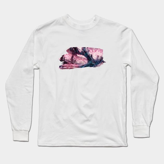 Artwork texture with a little touch of abstract Long Sleeve T-Shirt by Pixy Official